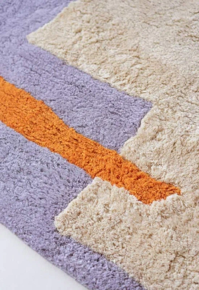 Layered Playground Patterned Rug 4'5" X 5'11" In Multi