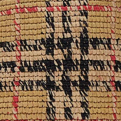 Burberry Womens Sand Small Margate Check Raffia Hobo Bag In Neutral