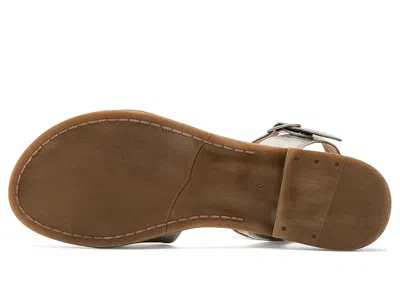 Miz Mooz Gradie Flat Sandals In Silver