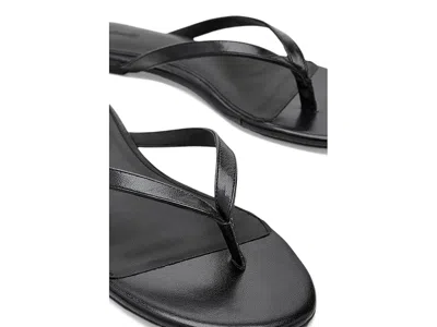 Madewell Izzie Ivana Leather Thong Sandals True Black