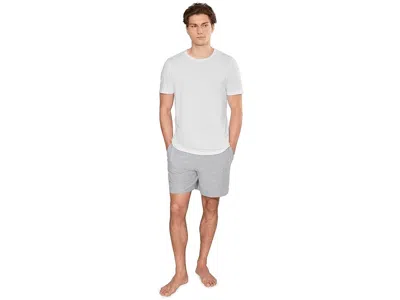 Commando Pima Cotton Crew Neck Undershirt In White