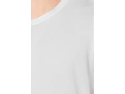Commando Pima Cotton Crew Neck Undershirt In White