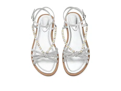Schutz Adele Glam Flat In Metallic