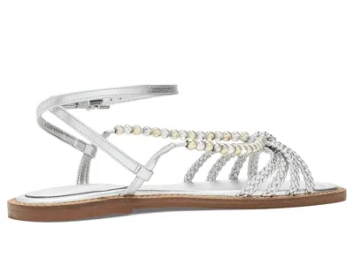 Schutz Adele Glam Flat In Metallic