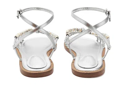 Schutz Adele Glam Flat In Metallic
