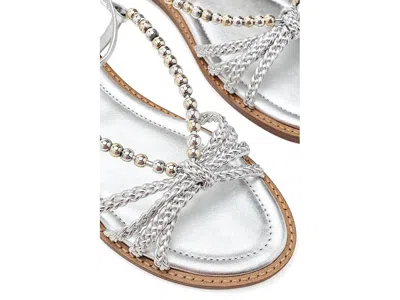 Schutz Adele Glam Flat In Metallic