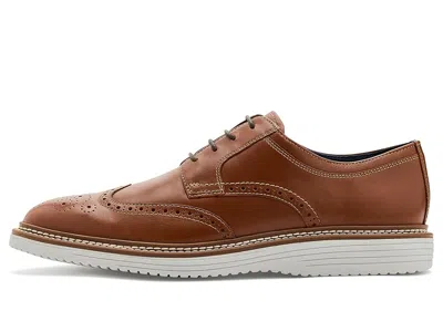 Johnston & Murphy Upton Wingtip Derby In Brown