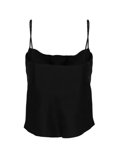 House Of Dagmar Waterfall Top In Black
