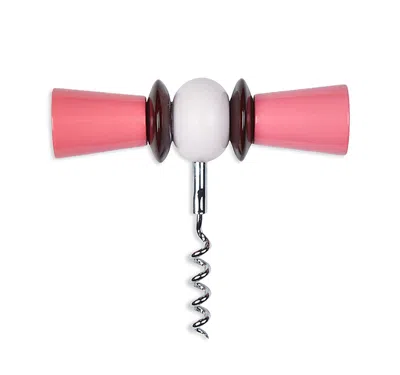Addison Ross Bow Tie Corkscrew In Pink