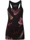 PHILIPP PLEIN Aberchirder tank top,HANDWASH