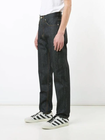 Naked And Famous Weird Guy Left Hand Twill Selvedge Jeans Indigo
