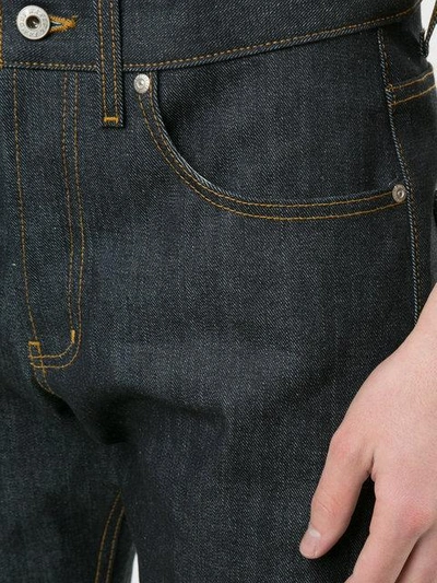 Naked And Famous Weird Guy Left Hand Twill Selvedge Jeans Indigo