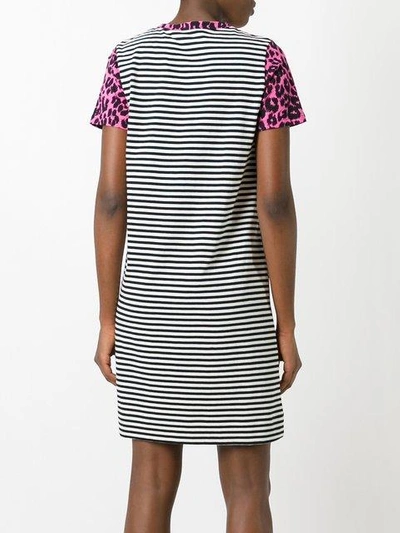 Shop Marc Jacobs Printed Patchwork T-shirt Dress In Pink