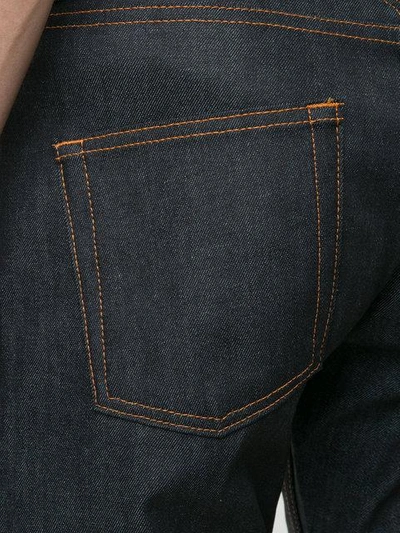 Naked And Famous Weird Guy Left Hand Twill Selvedge Jeans Indigo In Blue