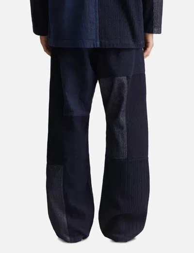 Fdmtl Patchwork Pants Rinse In Multi