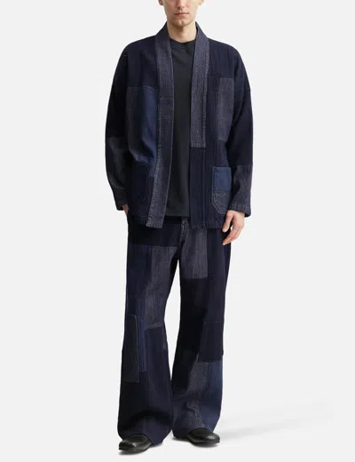Fdmtl Patchwork Pants Rinse In Multi