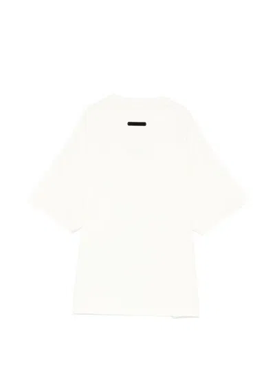 Essentials 시그니처 클래식 반소매 티셔츠 In White