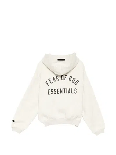 Essentials 클래식 후드 집업 In Neutral