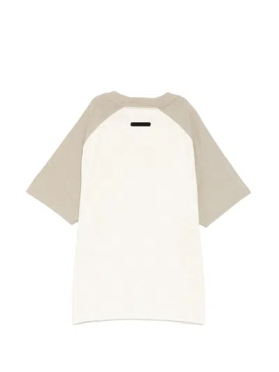 Essentials 시그니처 베이스볼 티셔츠 In Neutral