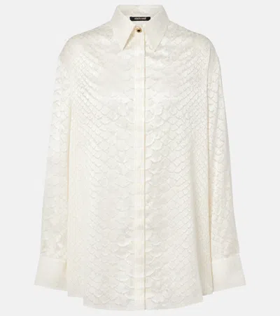 Roberto Cavalli Shirts Light And Natural In Neutral