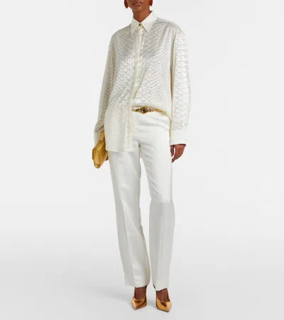 Roberto Cavalli Shirts Light And Natural In Neutral