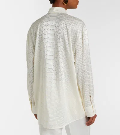 Roberto Cavalli Shirts Light And Natural In Neutral