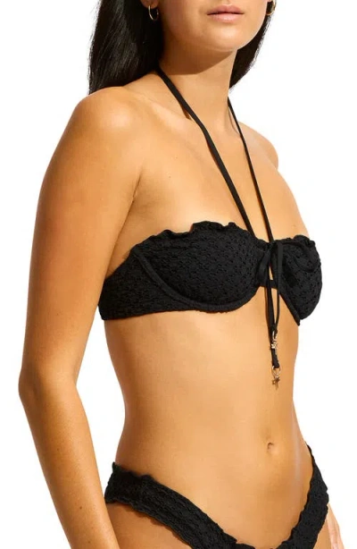 Seafolly Underwire Bikini Top In Multi