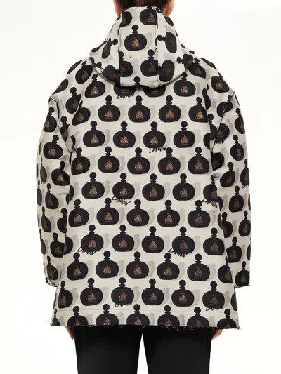 Lanvin Printed Parka In Multi