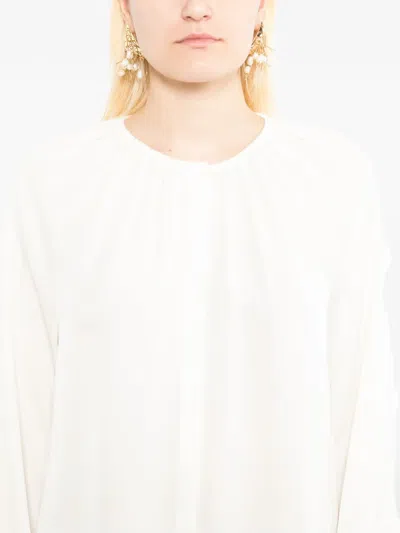 Theory White Solid Crew Neck T-shirt In White