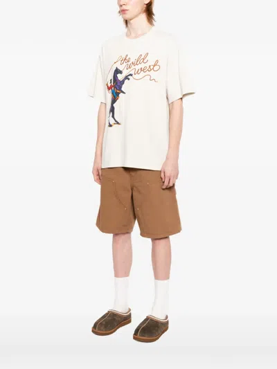 Melt Graphic T-shirt In White