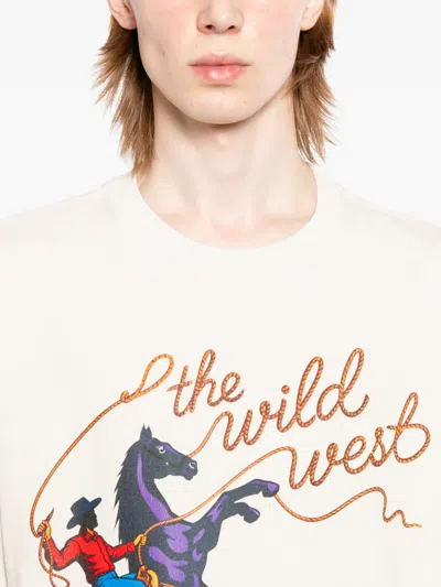 Melt Graphic T-shirt In White