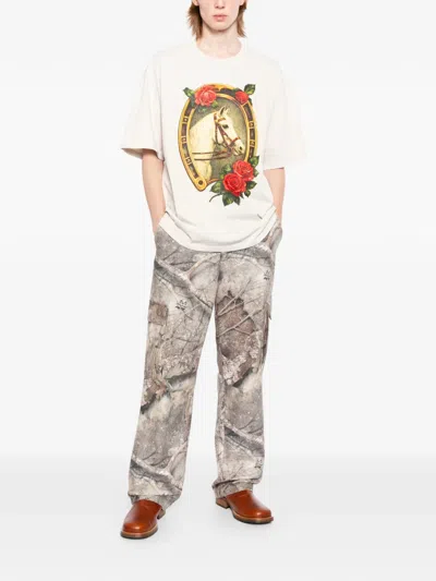 Melt Graphic T-shirt In White