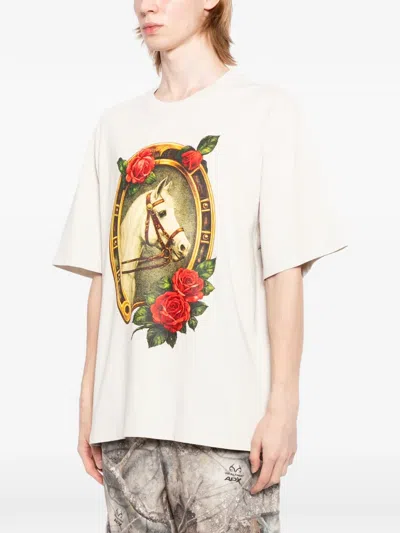 Melt Graphic T-shirt In White