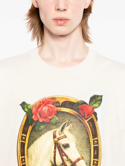 Melt Graphic T-shirt In White