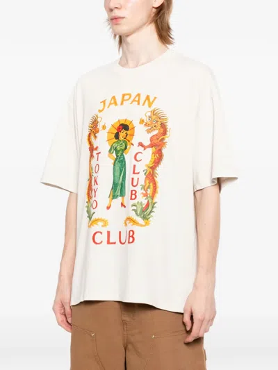 Melt Graphic T-shirt In White