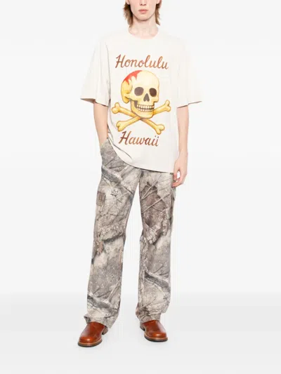 Melt Graphic T-shirt In White