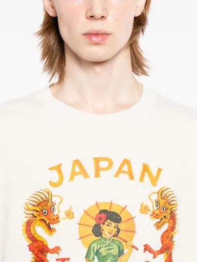 Melt Graphic T-shirt In White
