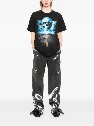 Melt Graphic T-shirt In Black