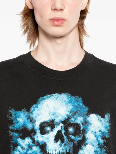 Melt Graphic T-shirt In Black