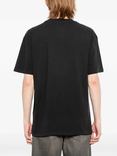 Melt Eagle-print T-shirt In Black