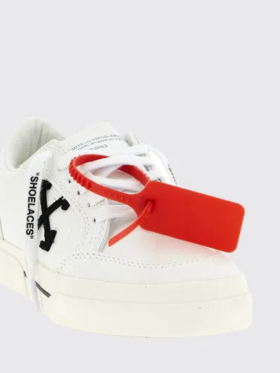 Off-white Vulcanized Sneakers In White