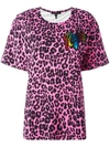 MARC JACOBS PRINTED PATCHWORK T-SHIRT,M400635711838598