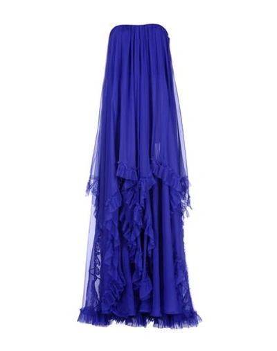 Emilio Pucci Long Dresses In Bright Blue