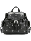 RED VALENTINO star stud backpack,CALFLEATHER100%