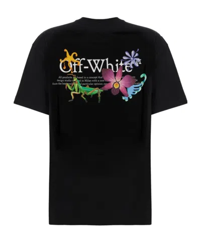 Off-white Short-sleeved T-shirt In Black