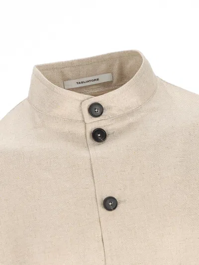 Tagliatore Klein Button-up Jacket In Neutral