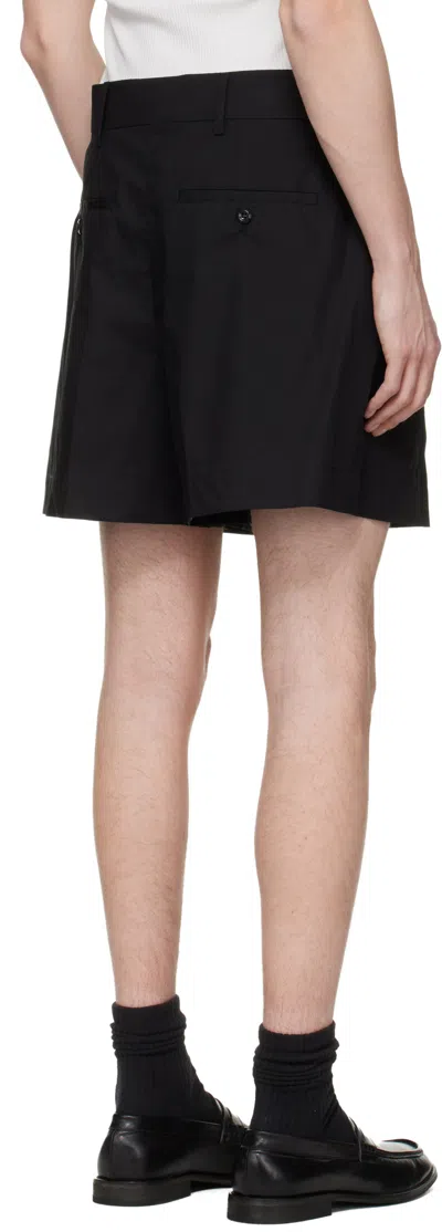 Simone Rocha Belt Loop Shorts In Black