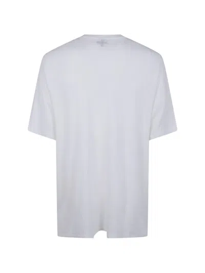 Md75 Linen Oversized T-shirt In White