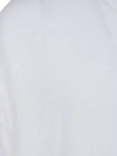 Md75 Linen Oversized T-shirt In White