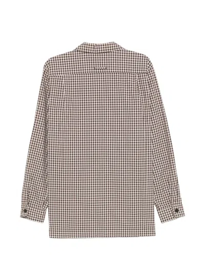 Department Five Gocentre Gingham-check Shirt Jacket In Multi